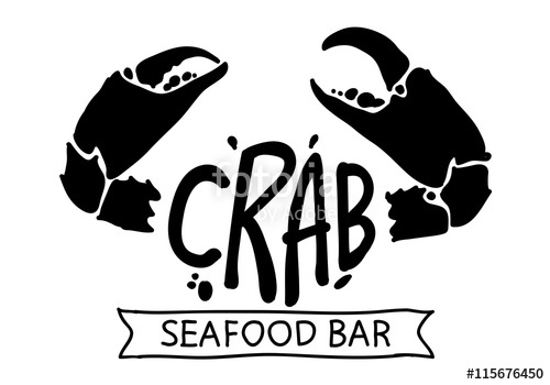 500x350 Black Crab, Vector Stock Image And Royalty Free Vector