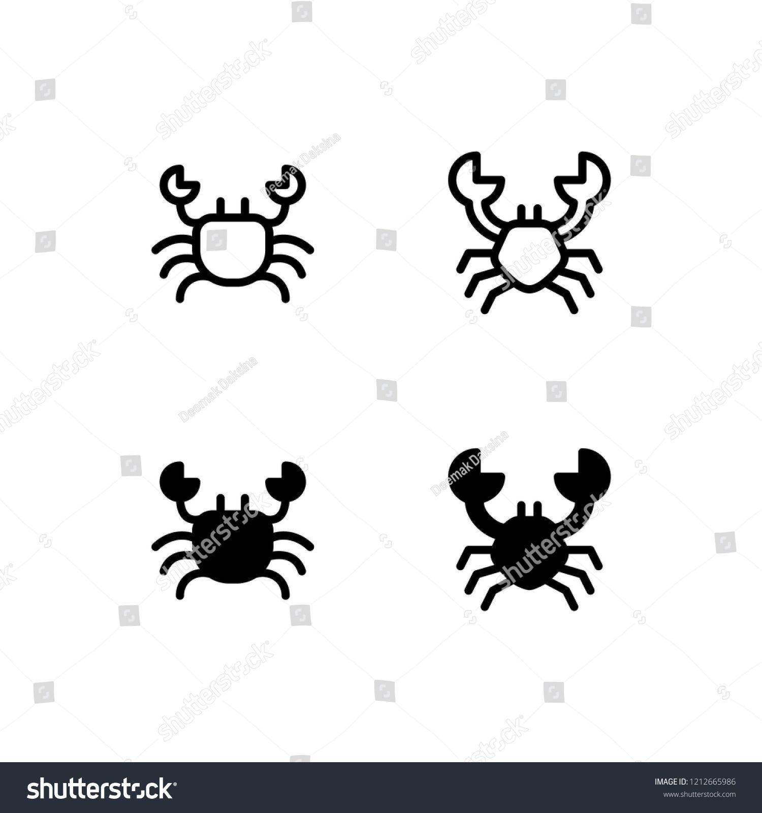 1500x1600 Crab Icon Design Crab, Seafood, Crustacean, Shellfish, Ocean