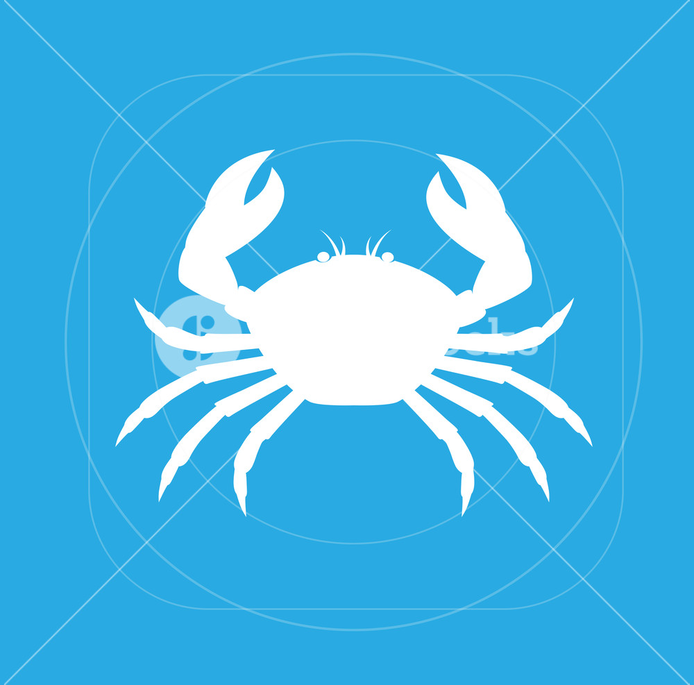 Crab Silhouette Vector Illustration Royalty Free Stock Image 1000x987 Crab Silhouette Vector Illustration Royalty Free Stock Image