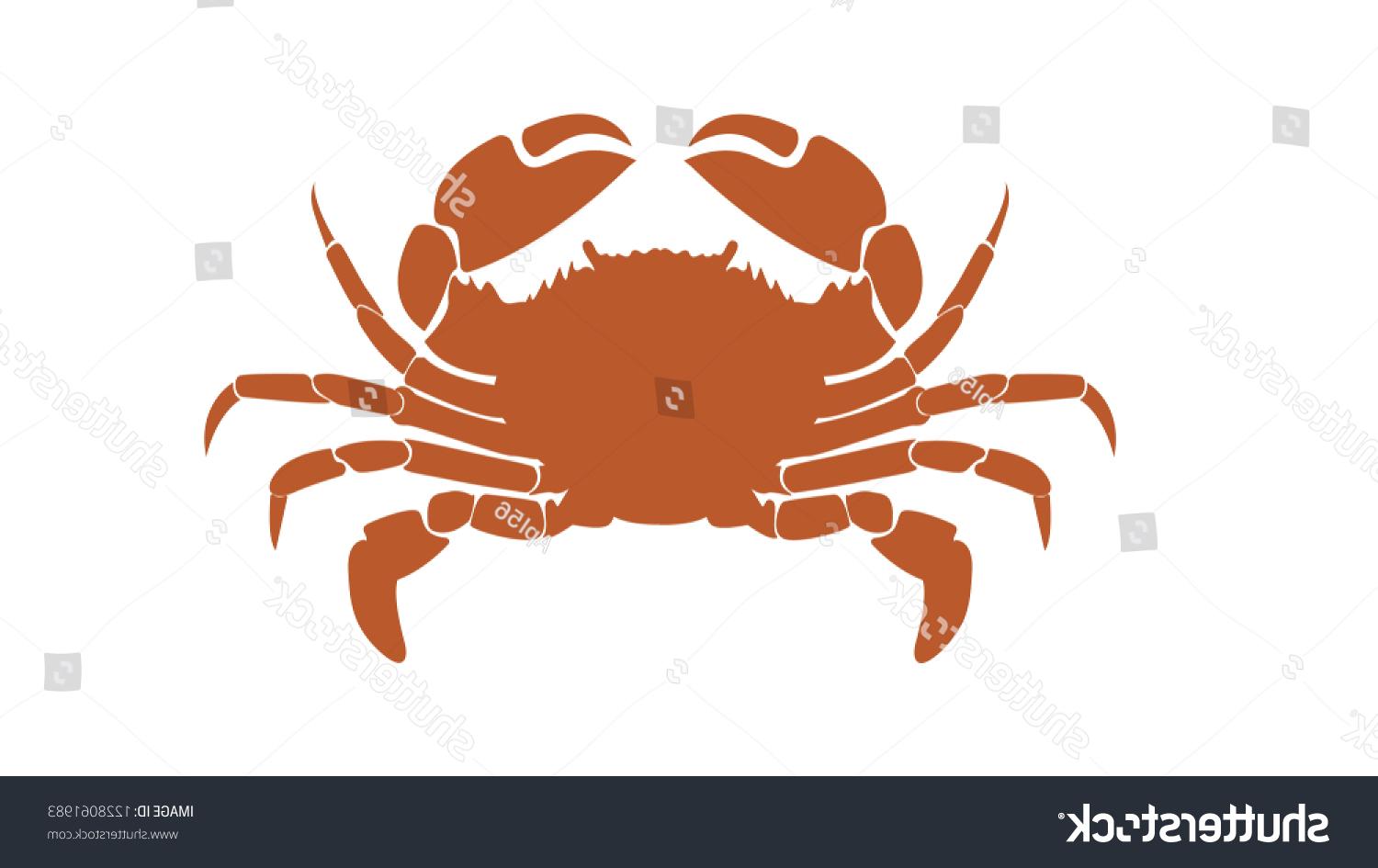 1500x945 Top Crab Silhouette Vector Male Image Free Vector Art, Images