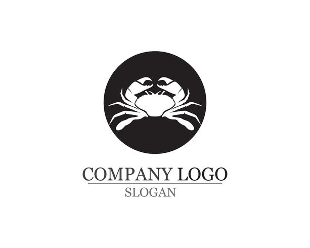 613x490 Crab Silhouettes On The White Background Icons