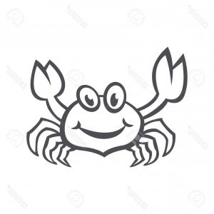 300x300 Crab Clipart Beautiful Crab Vector Illustrations Vector