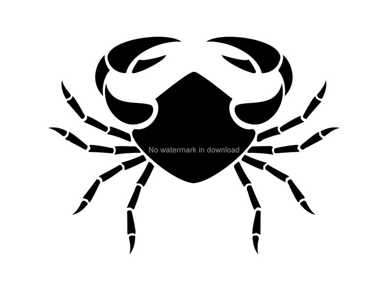 794x596 Crab Vector Crab Dxf Crab Cricut Crab Vector Etsy