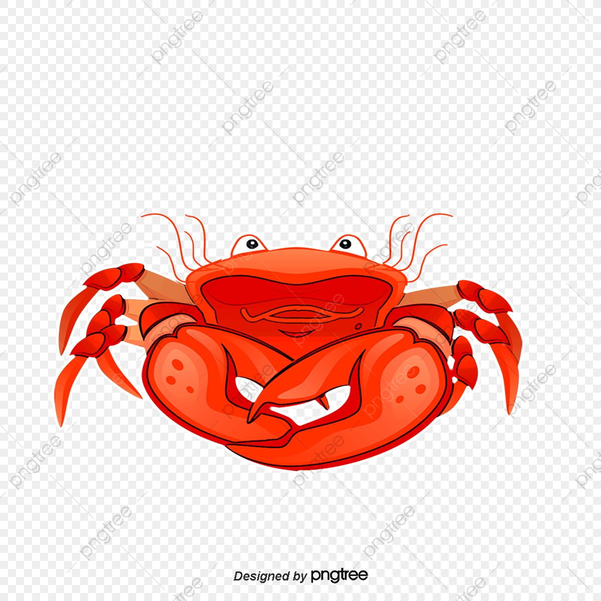 1200x1200 Braised Crabs, Vector Material, Crab, Seafood Png And Vector