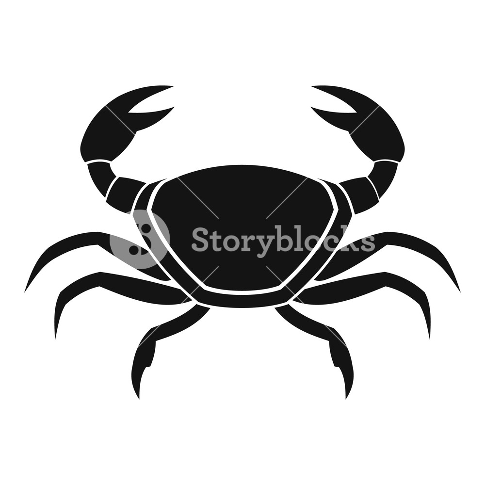 1000x1000 Fresh Crab Icon Simple Illustration Of Fresh Crab Vector Icon