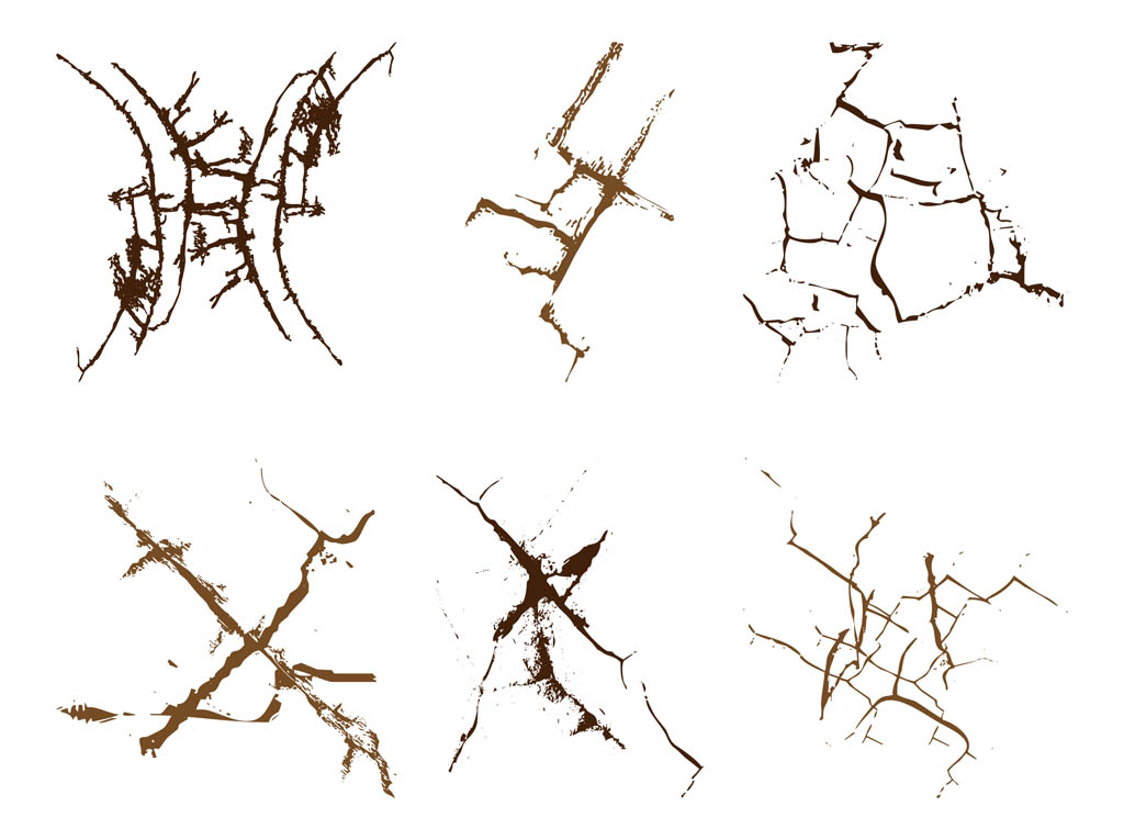 1024x765 Grunge Cracks Graphics Vector Art Graphics