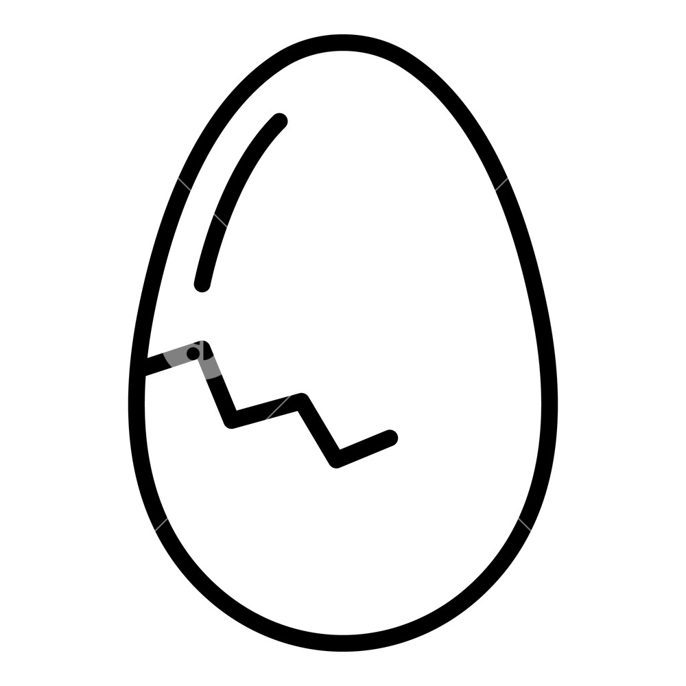 1000x1000 Solid Crack Egg Icon Outline Solid Crack Egg Vector Icon For Web