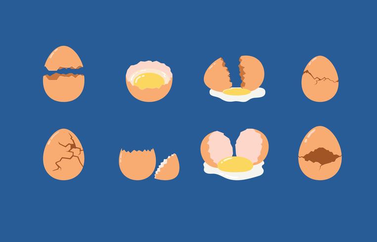 Cracked And Broken Egg Vector Elements 762x490 Cracked And Broken Egg Vector Elements