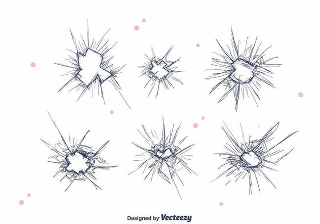 632x443 Cracked Glass Vector Free Vector Download Cannypic