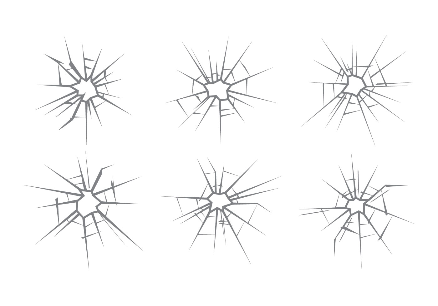 1400x980 Shattered And Broken Glass