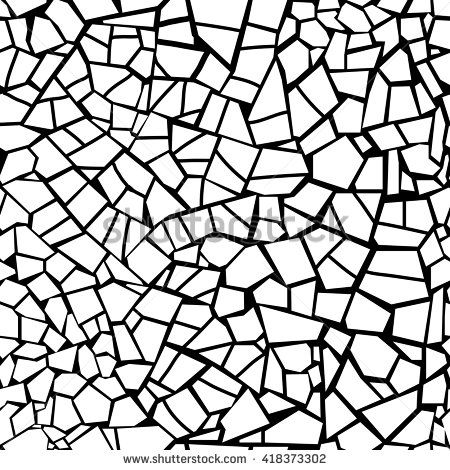 450x470 Vector Seamless Stone Pattern Broken Glass Abstract Mosaic