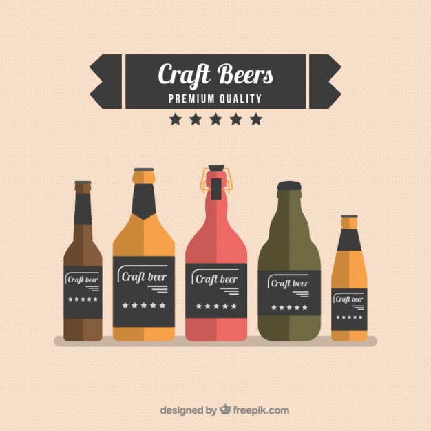 626x626 Craft Beers Vector Free Download