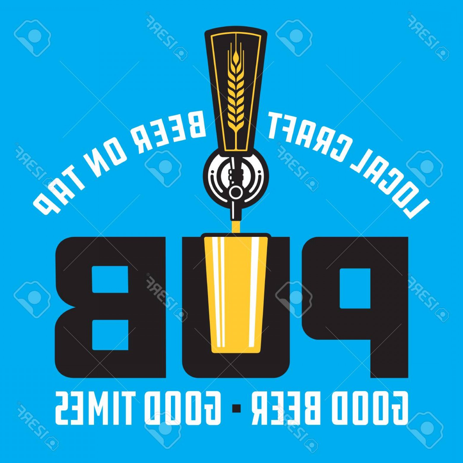 1560x1560 Draft Beer Tap Vector Hoodamathrun