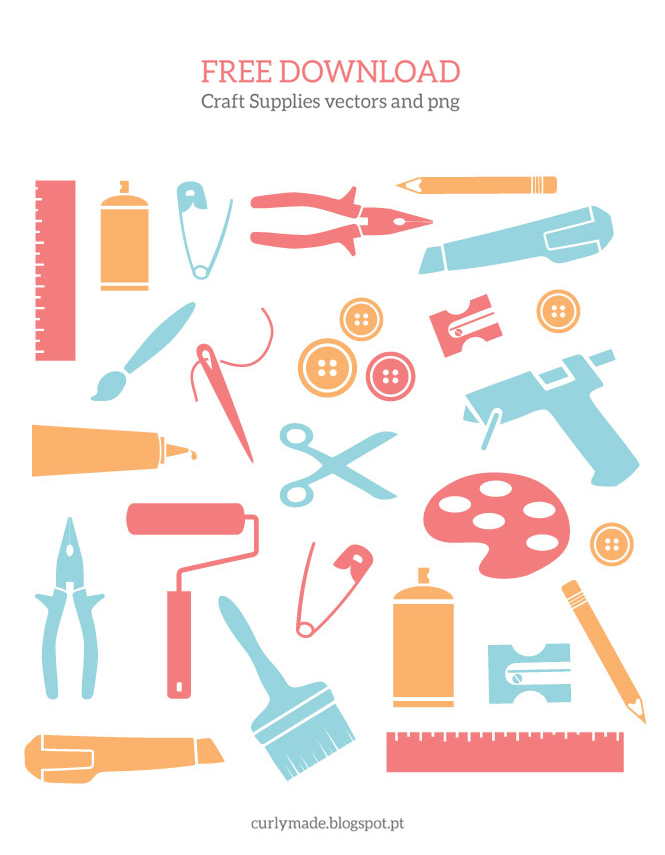 665x855 Free Download Craft Supplies Vectors And Png