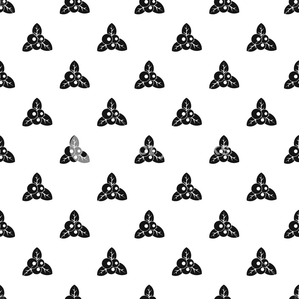 Cranberry Pattern Simple Illustration Of Cranberry Vector Pattern 1000x1000 Cranberry Pattern Simple Illustration Of Cranberry Vector Pattern