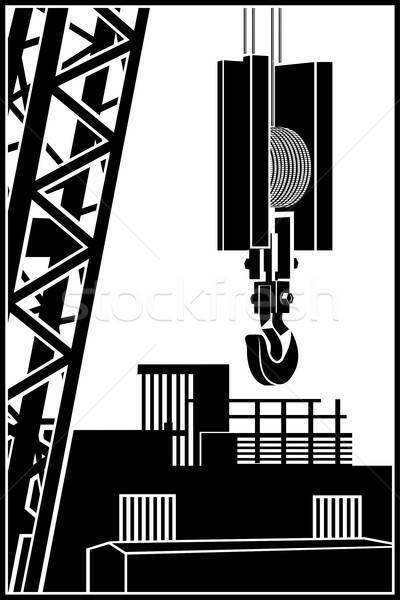 400x600 Crane Hook Vector Illustration Andrii Stepaniuk