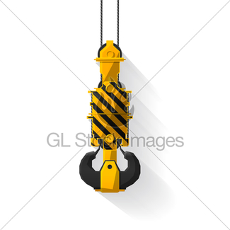 325x325 Crane Hook Gl Stock Images