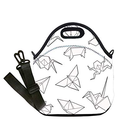 425x425 Insulated Lunch Bag, Reusable Outdoor Travel Picnic