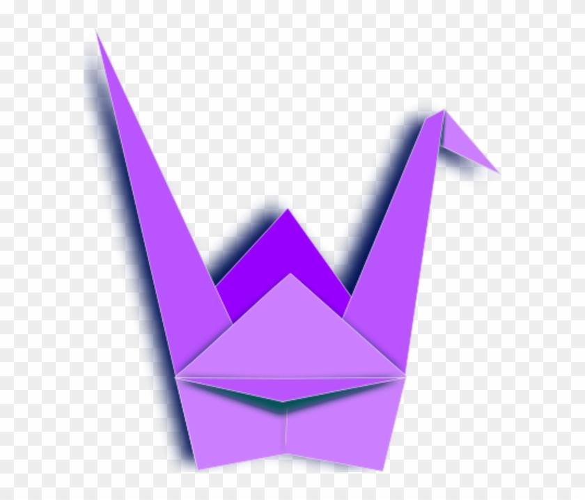 840x718 Paper Crane Vector Clip Art