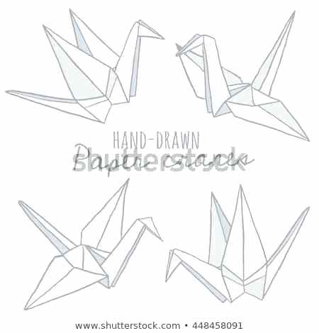 450x470 Origami Paper Crane