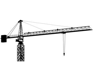 300x200 Tower Crane Free Vector Art