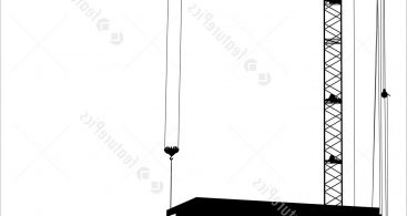 367x195 Construction Crane Silhouette Archives