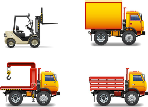 509x368 Crane Truck Vector Free Vector Download