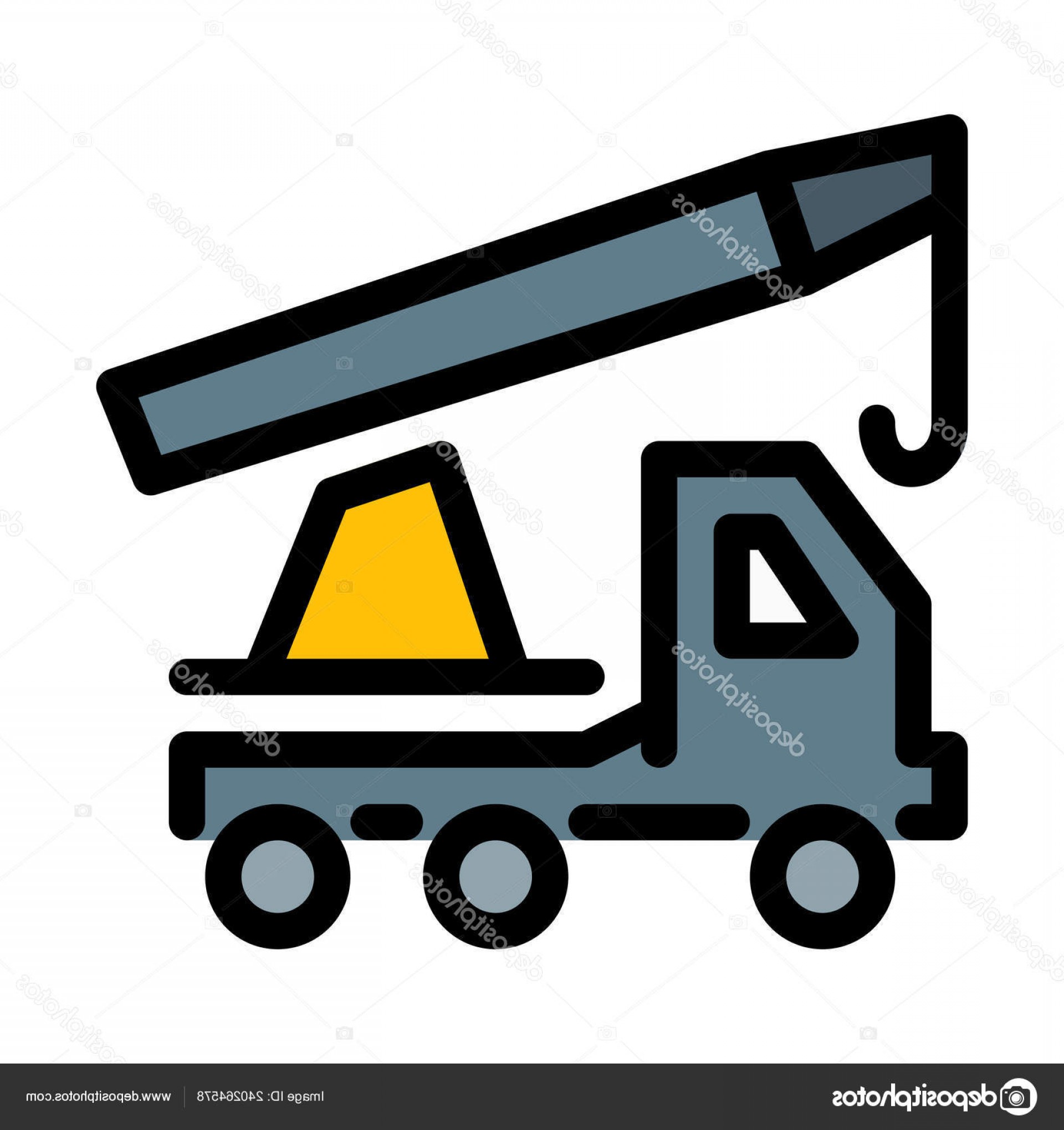 1920x2040 Stock Illustration Crane Truck Mobile Cranes Soidergi