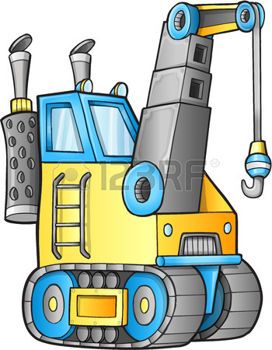272x350 Cute Construction Trucks Cute Construction Crane Truck Vector
