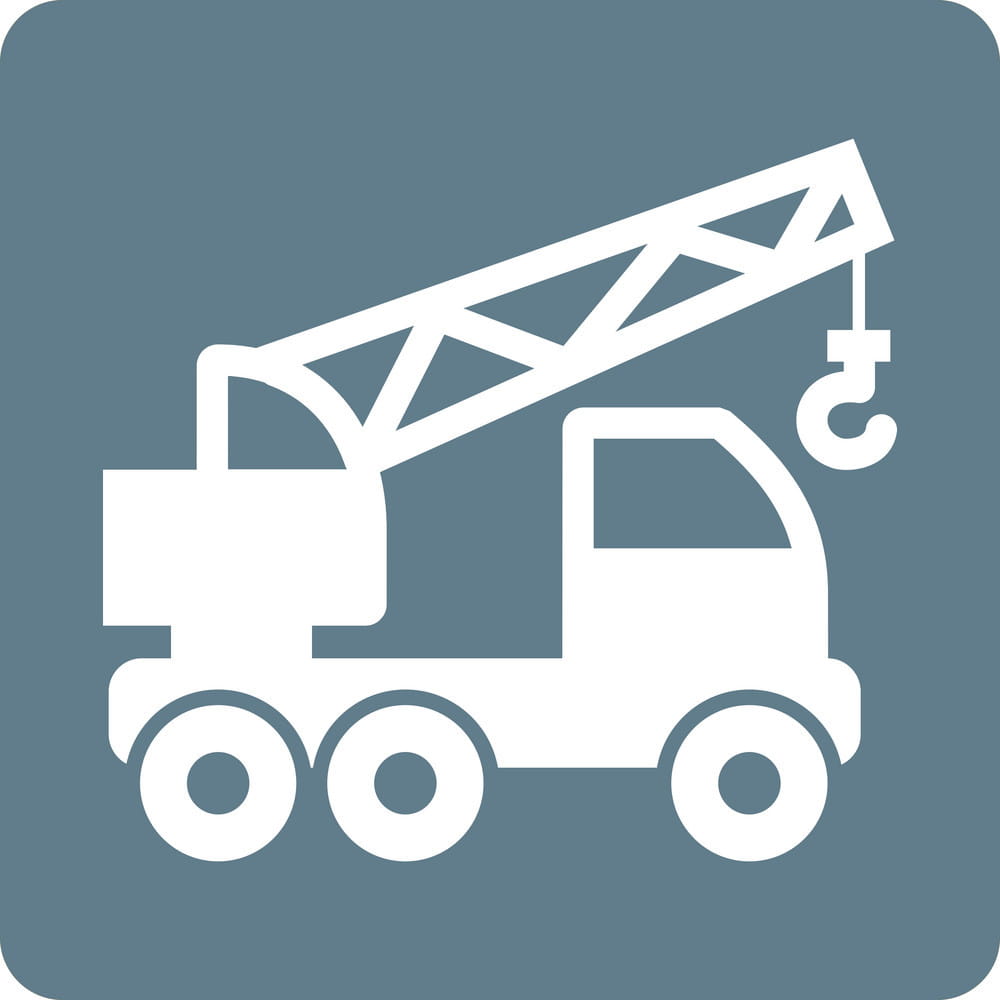 1000x1000 Crane Truck Vector Free Graphics Uihere