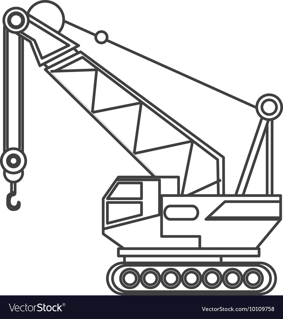 956x1080 Crane Icon Vector