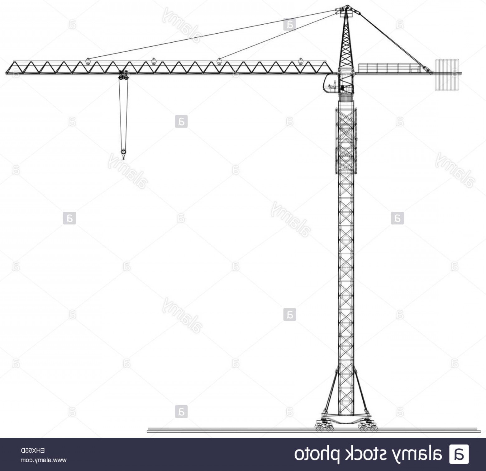 Crane Vector at Vectorified.com | Collection of Crane Vector free for ...