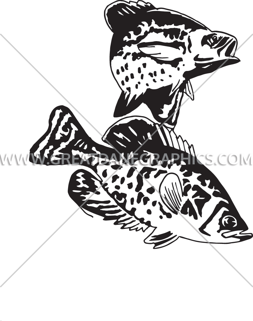 825x1045 Crappies Production Ready Artwork For T Shirt Printing