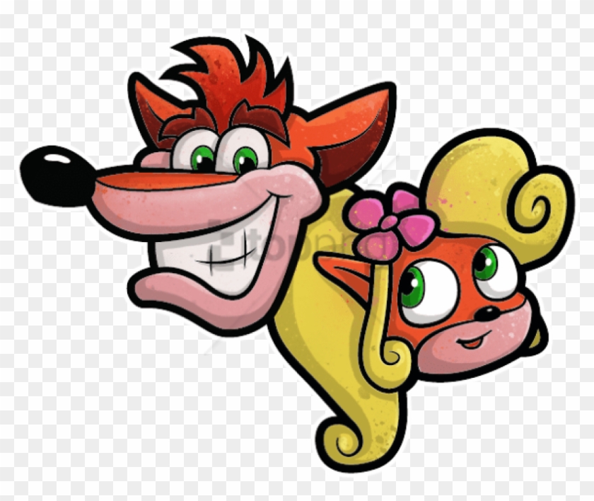 840x708 Free Png Crash And Coco Icons