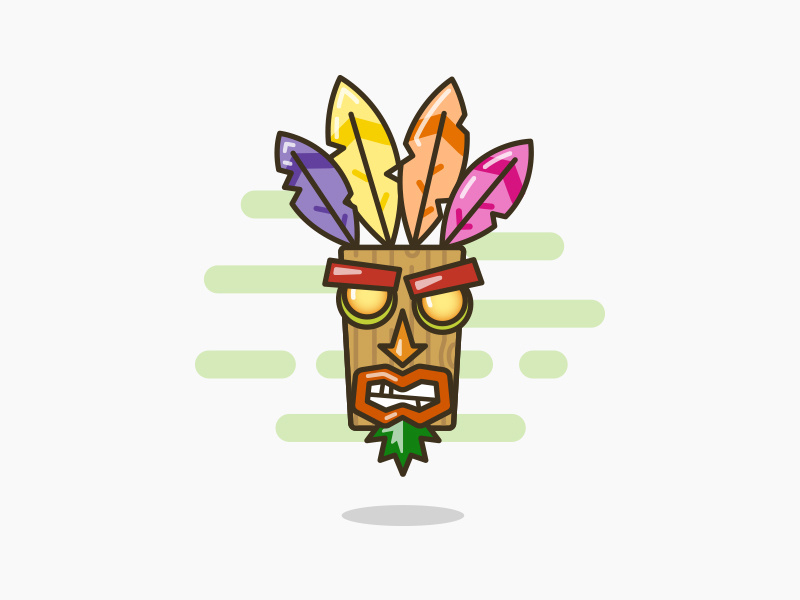 800x600 Aku Aku From Crash Bandicoot !