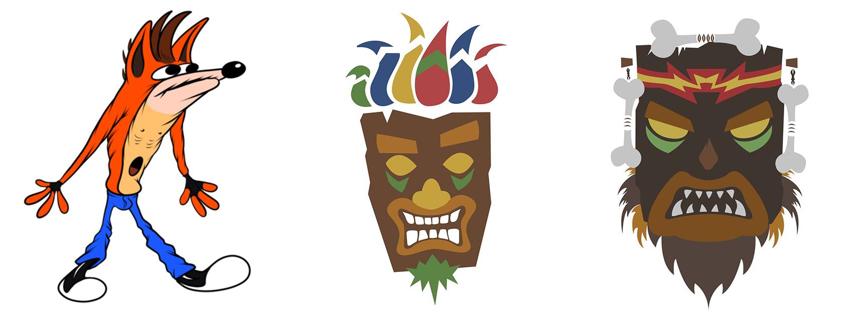 1702x630 Woah! I Made Some Witch Doctor Mask Vectors Crashbandicoot