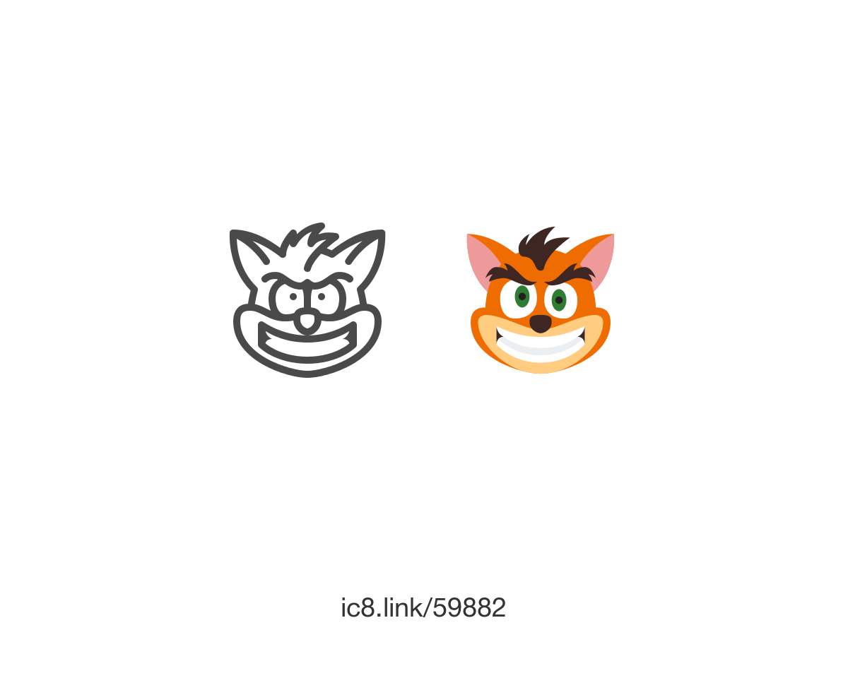 1200x960 Crash Bandicoot Icon