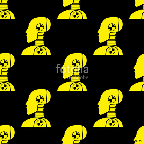Icono Plano Con Crash Test Dummy Fondo Negro Stock Image 500x500 Icono Plano Con Crash Test Dummy Fondo Negro Stock Image