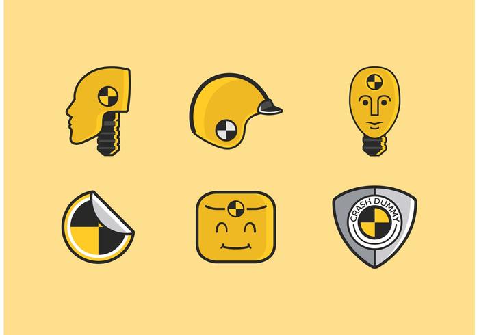 Crash Dummy Vector Icons 700x490 Crash Dummy Vector Icons