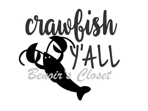Crawfish Y'all Crawfish Boil Vector Cricut Etsy 570x428 Crawfish Y'all Crawfish Boil Vector Cricut Etsy