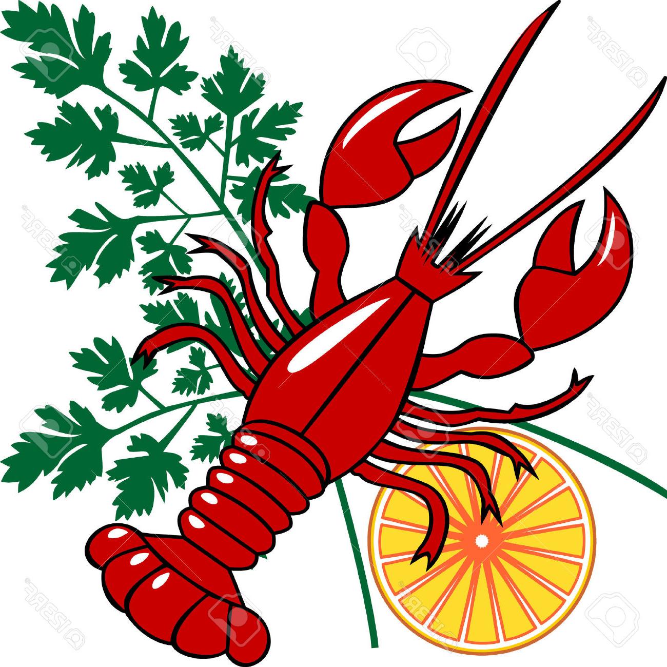 1300x1300 Hd Crawfish Clip Art Vector Design Free Vector Art, Images