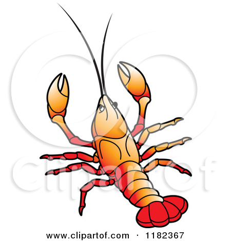 Crawfish Vector Art