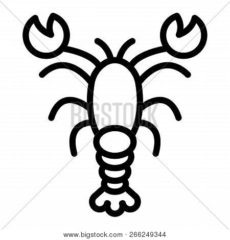 450x470 Crayfish Icon Outline Illustration Of Crayfish Vector Icon