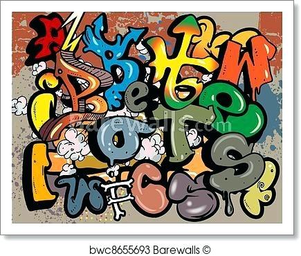 435x370 Graffiti Vector Elements Art Print Of Posters Crayola Bicicampus