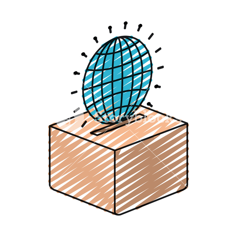 1000x1000 Color Crayon Silhouette Flat Globe Earth World Chart Depositing