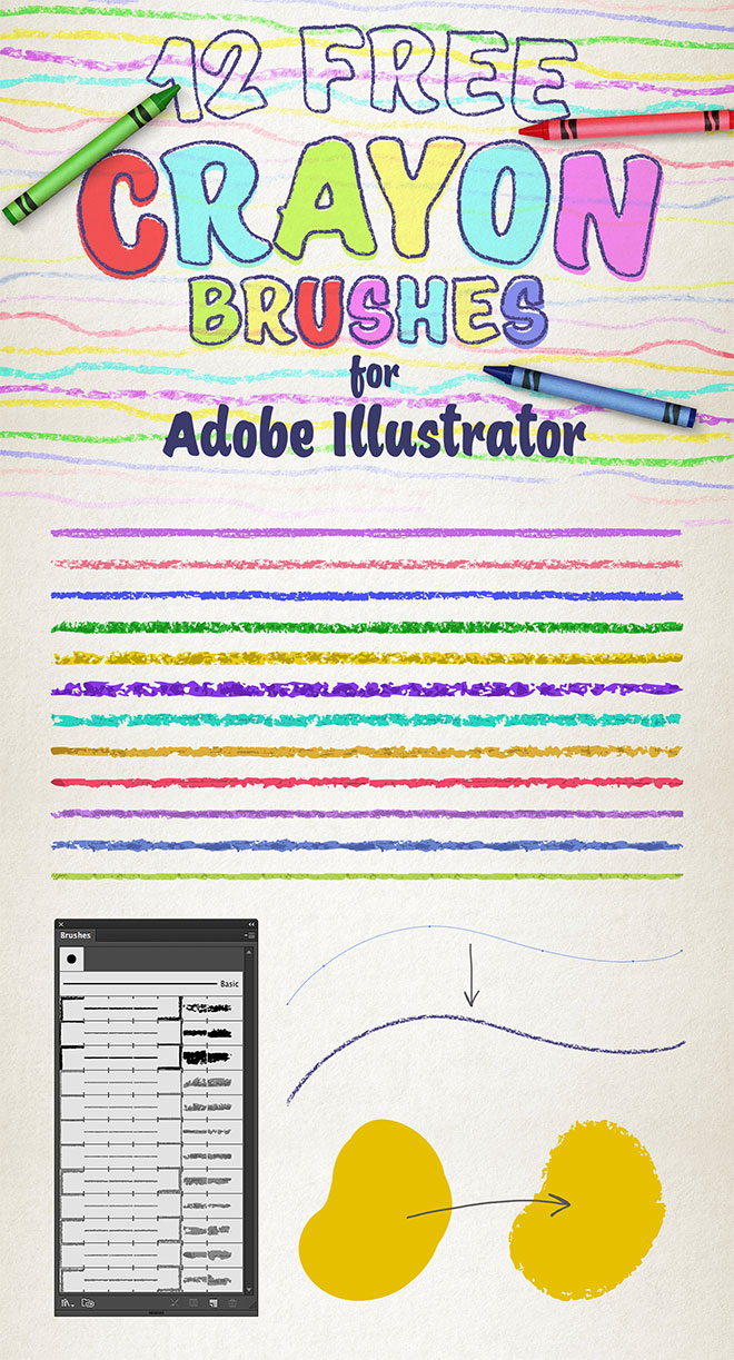 Crayon Texture Vector