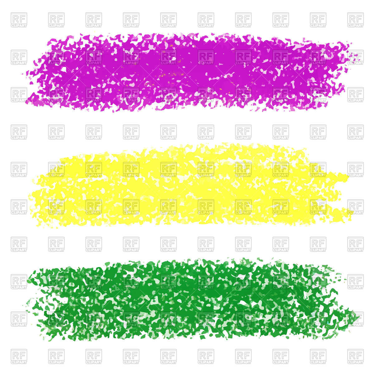 1200x1200 Mardi Gras Pastel Crayon Brush Strokes Vector Image Of Design
