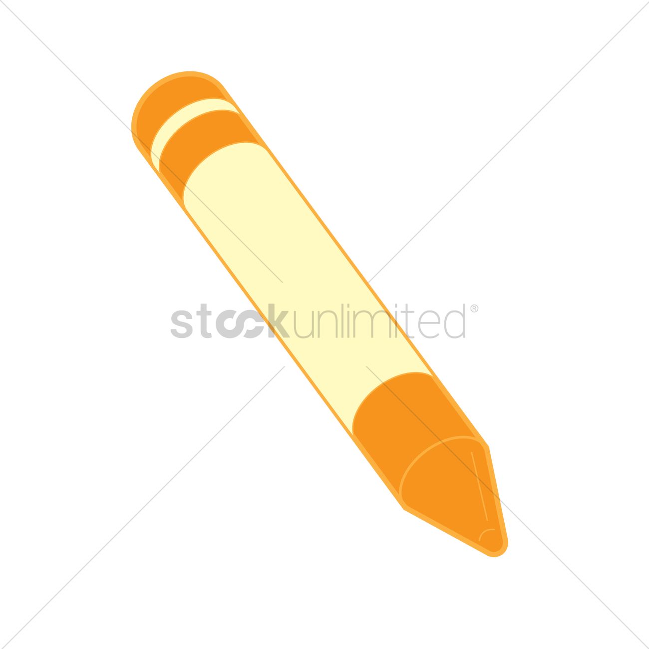 1300x1300 Free A Crayon Vector Image