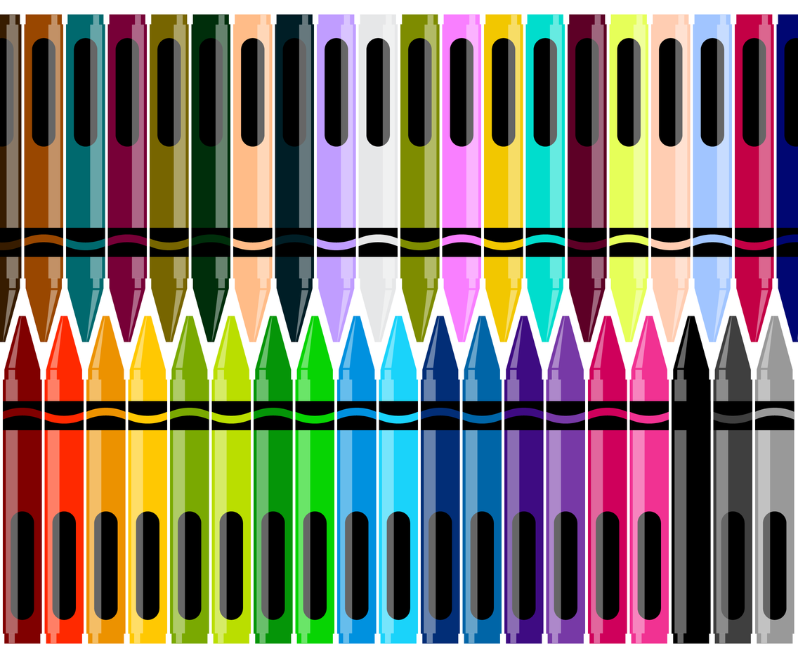 1136x936 Free Crayon Vector Vector Art Graphics