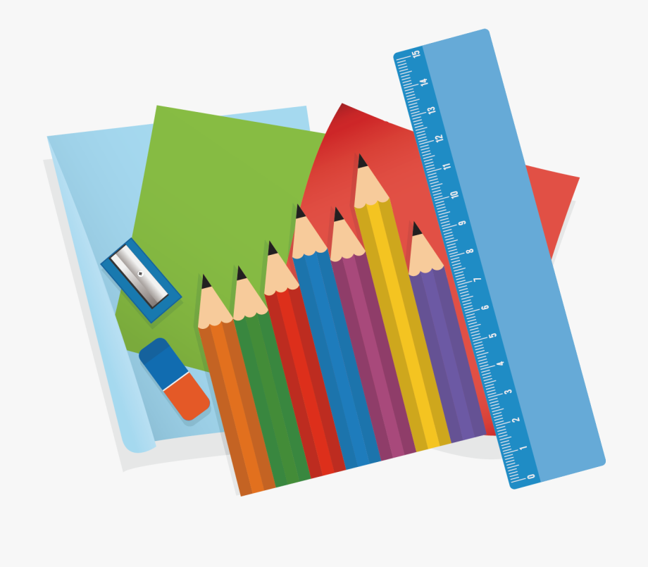 920x805 School Colored Pencil Banner Crayon